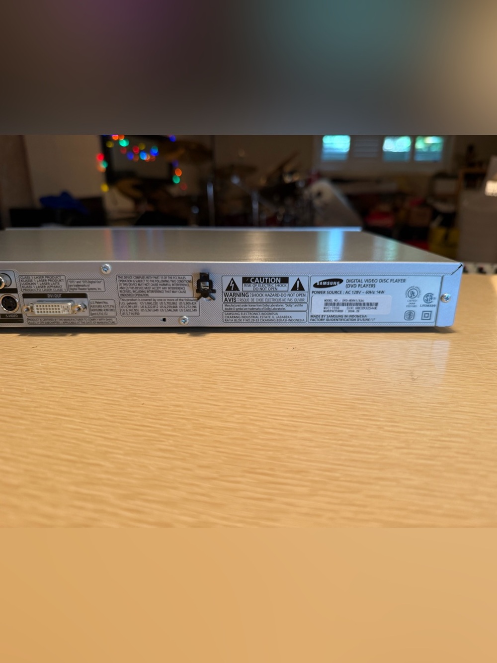 Samsung DVD-HD841 DVD Player Silver RCA/Component/S-Video Works Great Rare! - Picture 10 of 12